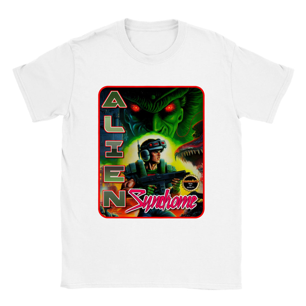 GAMEARTZ: Alien Syndrome, Unisex Crewneck T-shirt