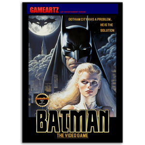 GAMEARTZ: BATMAN Premium Matte Paper Poster