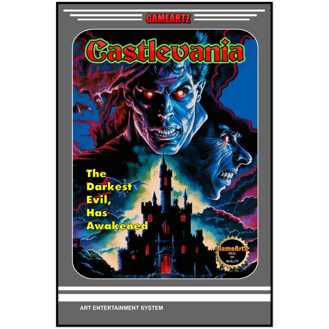 GAMEARTZ: Castlevania Premium Matte Paper Poster