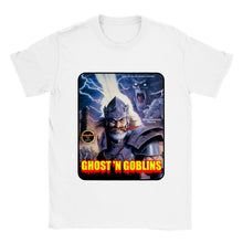 Load image into Gallery viewer, GAMEARTZ: Ghost &#39;N Goblins  Unisex Crewneck T-shirt
