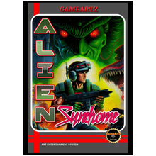 Load image into Gallery viewer, GAMEARTZ: ALIEN SYNDROME Premium Matte Paper Poster
