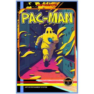 GAMEARTZ PAC-MAN Premium Matte Paper Poster