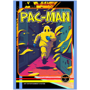 GAMEARTZ PAC-MAN Premium Matte Paper Poster